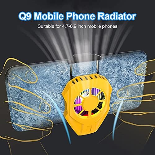TJLSS טלפון נייד קליפ רדיאטור רדיאטור רדיאטור קירור מאוורר