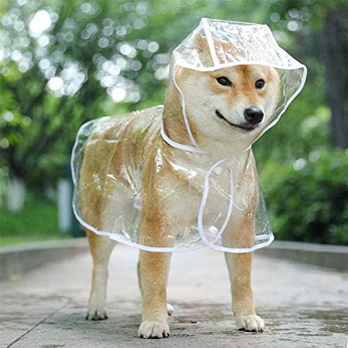 מעיל גשם של Dimengya Dog Cab עם מעיל גשם מחמד אטום-למטפ