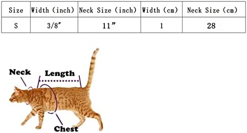 שאנלי לב בלינג חתול צווארון עם חגורת בטיחות ופעמון מתכוונן 8-10 סנטימטרים עבור חתלתול חתולים חמוד לחתולים,ציוד לחיות מחמד,דברים,
