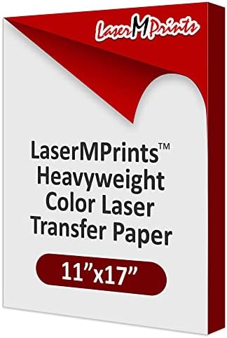 נייר העברה משקל כבד של Lasermprints, 11 x 17
