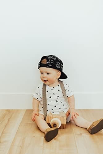 תינוקת תינוקת תינוקת כובע כובע פעוט כובע בייסבול עם הצמד אחורי, כובע כלב גורים