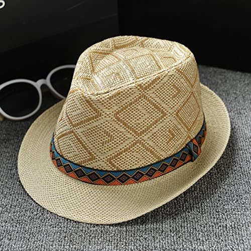 קשת עניבת מגן גברים ונשים רטרו ג ' אז כובע בוהמי סגנון בריטי שמש כובע נסיעות שמש כובע קוקו כובע