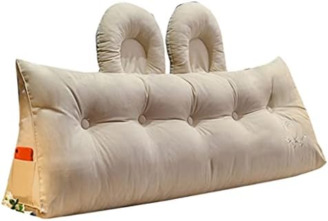ארנב PDGJG כריות ליד מיטה ארוכות עם מילוי כרית רחיצה כפולה כפולה ביתית יחידה טטמי לשינה