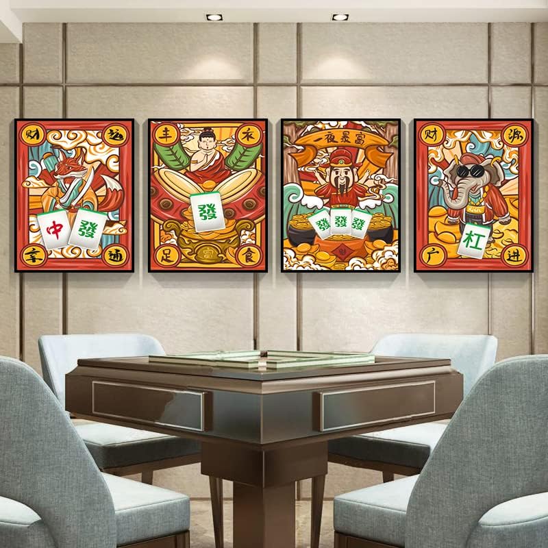 ציור קיר חדר ychess מסעדה סינית צביעת קיר צביעה גאות סינית ציור דקורטיבי מועדוני פנאי ובילוי ציור קיר חדר פרטי 2