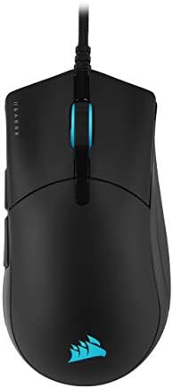 Corsair Saber RGB Pro Champion Series FPS/MOBA Gaming Mouse & MM700 RGB כרית עכבר משחקי בד מורחבים