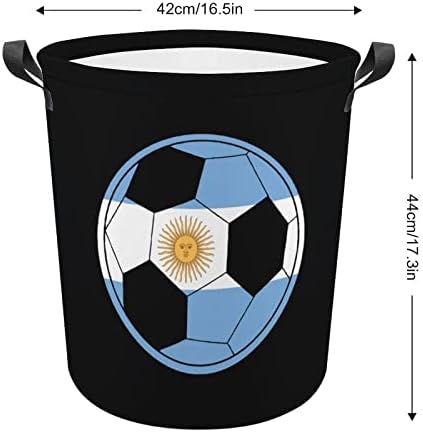 דגל ארגנטינאי כדורגל כביסה כביסה כביסה מתקפלת.