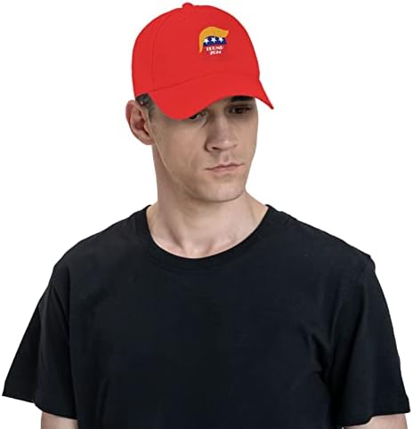 GHBC טראמפ 2024 מבוגרים כובע בייסבול כובעי משאיות נשיות מתכווננים