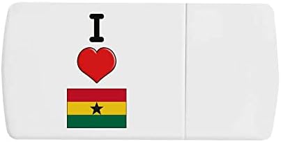 אזידה' אני אוהב את גאנה ' קופסת גלולות עם ספליטר טאבלט