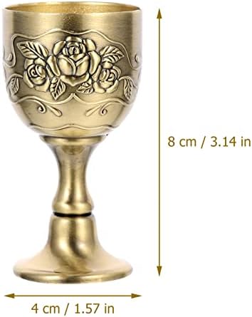 כוסות קאבילוק כוס 3 חבילות מלכים רויאל גביע פליז כוס גביע גביע וינטג