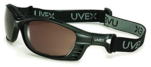Honeywell S2601HS UVEX LiveWire אטום משקפיים עם מסגרת שחורה, קיבולת, נפח, סטנדרט, אספרסו