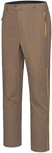 מכנסי גשם של חמור אנדי הקטן אנדי אטומים אטומים למים מכנסיים חיצוניים אטומים לרוח לטיולים רגליים, גולף, דיג