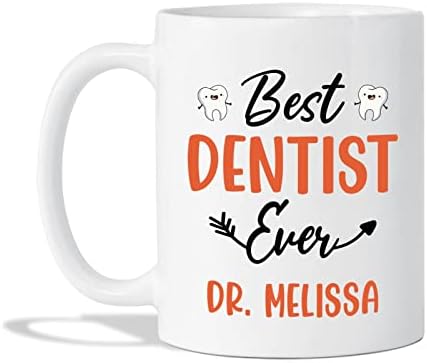 ספל קפה מותאם אישית לרופא שיניים, ספל רופא השיניים הטוב בעולם, ספל רופא שיניים מותאם אישית, ספל קרמיקה לרופא שיניים,