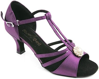 נעלי Bluebell בעבודת יד סלסה תחרות חתונות של נשים נעלי ריקוד נעליות 2.5 אינץ 'עקב