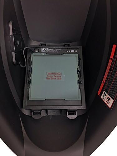 סדרת ADF של Instapark GX990T קסדת ריתוך חשכה אוטומטית מופעלת אוטומטית עם 4 חיישנים אופטיים, 3.94 x 3.86