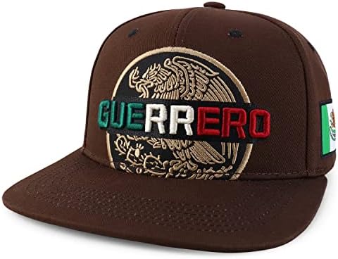 ערי חנות לבוש טרנדי של מקסיקו עיצוב מעגלי רקום כובע בייסבול סנאפבק