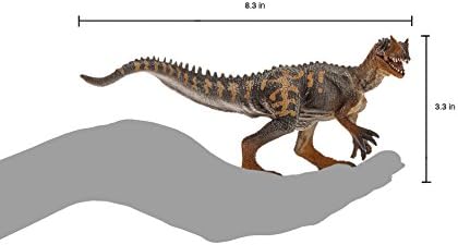 Mojo allosaurus ריאליסטי צעצוע דינוזאור העתק ביד צבוע