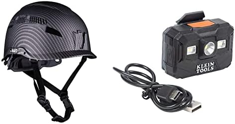 כלי קליין 60149 קסדת בטיחות, אוורור, רצועת סנטר, נבדקו לתקני בטיחות כובע קשה תעשייתי קשה,
