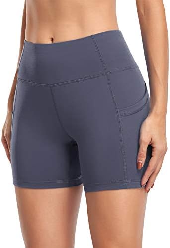 חותלות מותניים גבוהות של Kenlcad לנשים 4 5 8 מכנסי דחיסה המריצים מכנסי אימון יוגה