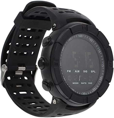 רצים קליספיד שעון 7 יחידות שעון שחור חיצוני אלקטרוני ספורט ריצה מעשי יצירתי יד בחוץ מתנות