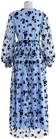 קרמל נשים צ ' יקוויש / כחול מאובק / לבן / שחור 3 חצאית מידי רשת דו שכבתית