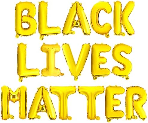באנר בלונים של שחור חי שחור, גלון נייר כסף זהב 18 אינץ 'יוני -עשרה באנר אפריקני אמריקאי אמריקה חופש שחור