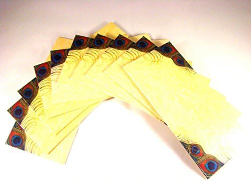 סרוואם מפואר מזומנים מעטפות, חבילה של 10 מפואר מזומנים מעטפות עבור המשמח אירועים דיוואלי יום הולדת יום נישואים