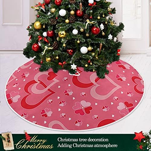 חצאית עץ חג המולד של לבבות רומנטי