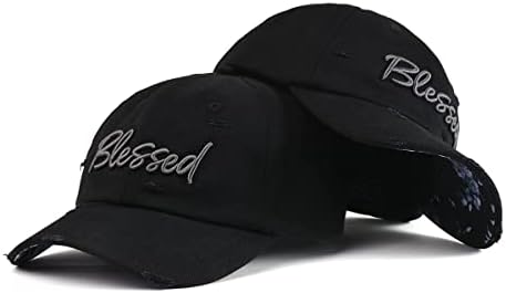 כובע מבורך שחור במצוקה על ידי בלומופלאג '