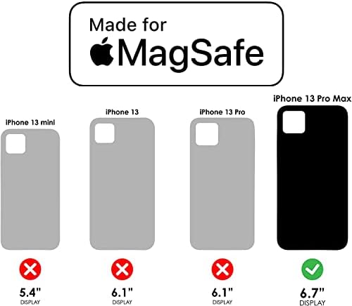 Otterbox Defender Series Magsafe Case לאייפון 13 Pro Max & iPhone 12 Pro Max הגנה על הגנה מיקרוביאלית - אריזה לא