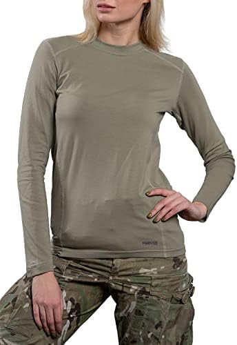 281z חולצת תחתוני כותנה צבאית של נשים צבאי - טיול טקטי חיצוני - קו קרב מעניש