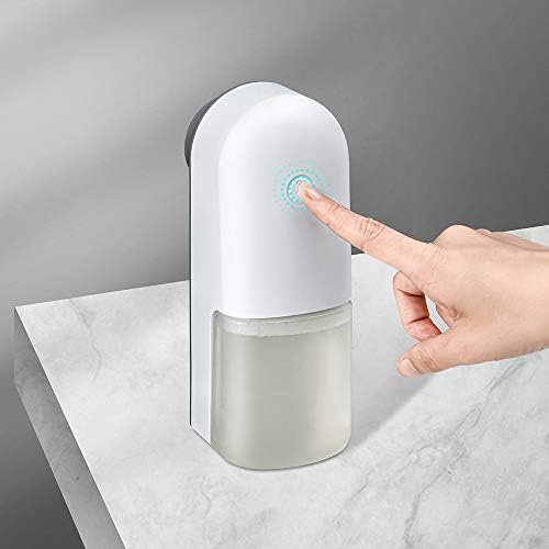 מתקן סבון חיישנים אוטומטי רב -אזורי, מתקן סבון יד עמיד למים, ללא מגע, למקציף סבון ידני, מסעדה, מלון, בית