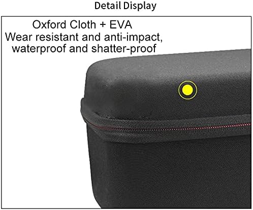 Anncus שחור באוקספורד מארגן בד אחסון ניידים נושאים תיק נתיב אטום הלם מיני עמיד ללבוש לדייסון עטוף אוויר