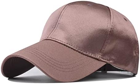 זכר נקבה ניטראלי קיץ סאטן מוצק בייסבול כובעי כובע מצחיות בייסבול כובע קצר ביל
