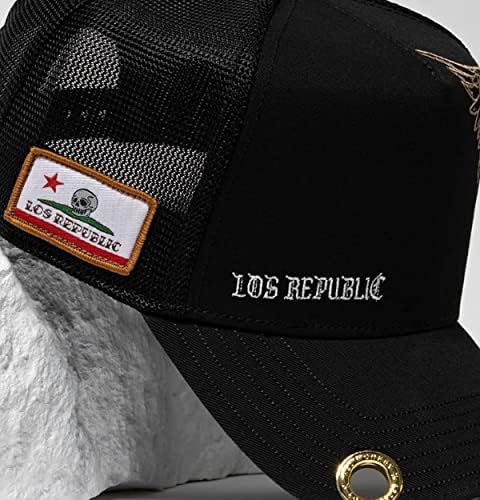 אדום קוף לוס רפובליקה שחור מהדורה מוגבלת אופנה יוניסקס רשת נהג משאית כובע כובע