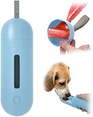 אבנטון נייד כלב מים בקבוק, דליפת הוכחה נשלף כלב מים בקבוק מתקן, קל משקל מים בקבוק לכלבים עם חיות מחמד קקי תיק להליכה,
