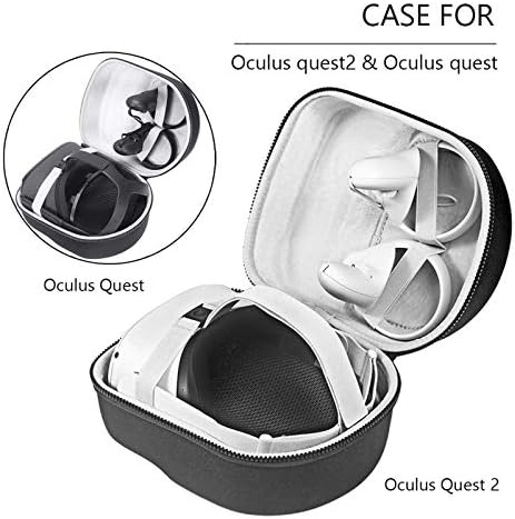 Komopesu ניידים ניידים של EVA EVA Coverive Lax תיבת שקית תיבת נשיאה נשיאה עבור Oculus Quest 2 VR אוזניות ואביזרים VR אוזניות
