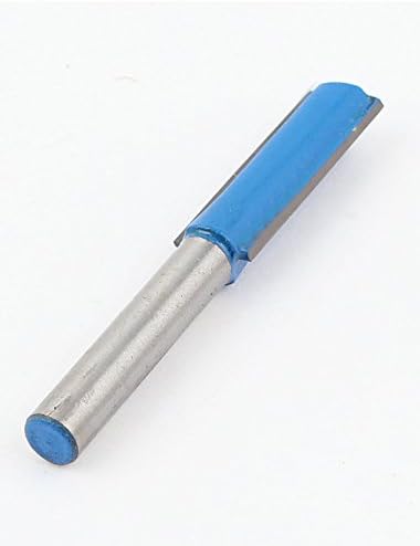 AEXIT 1/4 X מיוחד כלי מיוחד 3/8 חלילים כפולים של נתב ישר חותך חותך כחול דגם: 42AS159QO725