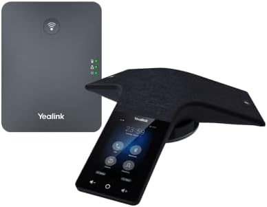 Yealink CP935W-BASE HD HD רגיש למגע טלפון CP935W ו- W70B