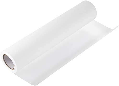 גליל נייר מעקב, 12 אינץ ' על 55 מטרים דפוסי מעקב נייר לבן נייר עקבות שקוף נייר מעקב ברור לציור דפוסי תפירה שרטוט ומלאכות