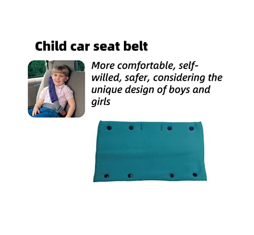 שמאי חגורת בטיחות APPO ורצועות רפידות כתפיים לילדים לתינוקות, תמיכה בצוואר כרית כרית חגורת בטיחות וכיסוי כרית חגורת בטיחות