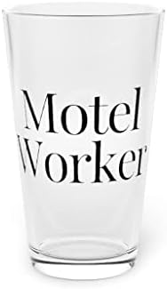 בירה זכוכית ליטר 16 עוז הומוריסטי מוטלים עובד מלון חדר אכסניה אכסניה חובב חידוש לינה 16 עוז