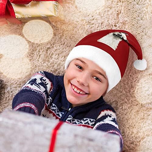 הלמה מדבקת חג המולד כובע אישית סנטה כובע מצחיק חג המולד קישוטים