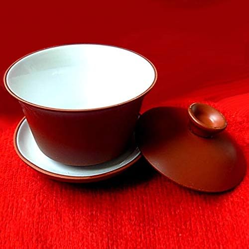כוס תה קונגפו קערת תה זישה חום אדום 5oz/150 מל כוס