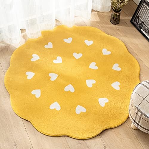 שטיח אמבטיה חמוד, שטיח אמבטיה רך בצורת פרח סיבים עדינים במיוחד, סופג מים החלקה שטיח אמבטיה לב אהבה קטן לכניסה