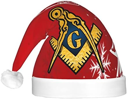 בונה חופשי מצחיק מבוגרים בפלאש סנטה כובע אור עד חג המולד כובע לנשים & מגבר; גברים חג המולד חג כובע