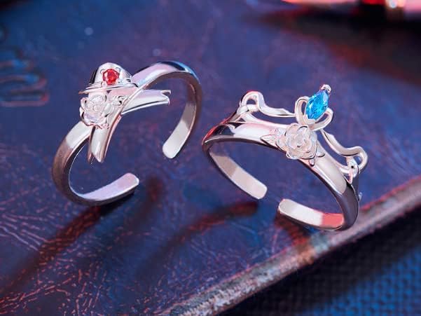 טבעת אנימה בונגו תועה כלבים קוספליי טבעות דזאי אוסאמו תלבושות טבעת זוג תכשיטים