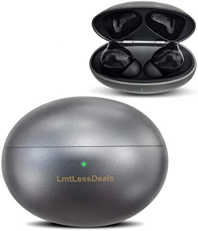 LMTlessDeals אוזניות אלחוטיות אוזניות Bluetooth מבטלות אוזניות באוזן אוזניות אטום למים בקרת מגע מובנית מיקרופון עם