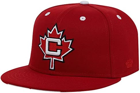 טבעות & crwns קנדה קנדה לוגו גאווה מצוידת שטר שטר שטר אדום