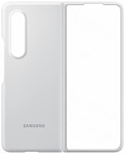 Samsung Galaxy Z Fold3 כיסוי סיליקון - מקרה רשמי - לבן