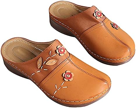 סנדלים לנשים בקיץ לבוש מחליק על נעלי בית נוחיות נוחיות נשים רומיות בגודל גדול נשים נעלי בית.